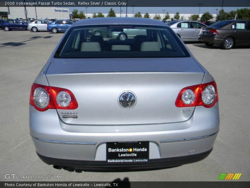 Reflex Silver / Classic Gray 2008 Volkswagen Passat Turbo Sedan