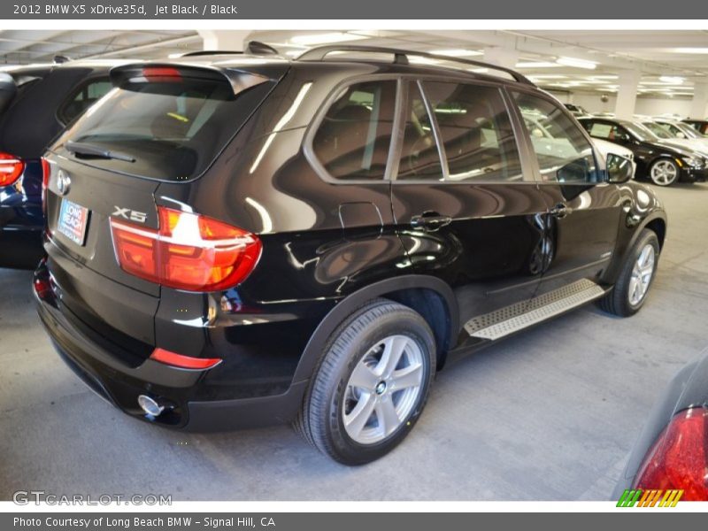 Jet Black / Black 2012 BMW X5 xDrive35d