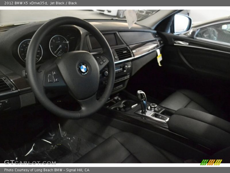 Jet Black / Black 2012 BMW X5 xDrive35d
