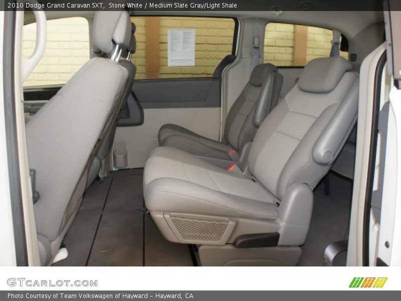 Stone White / Medium Slate Gray/Light Shale 2010 Dodge Grand Caravan SXT