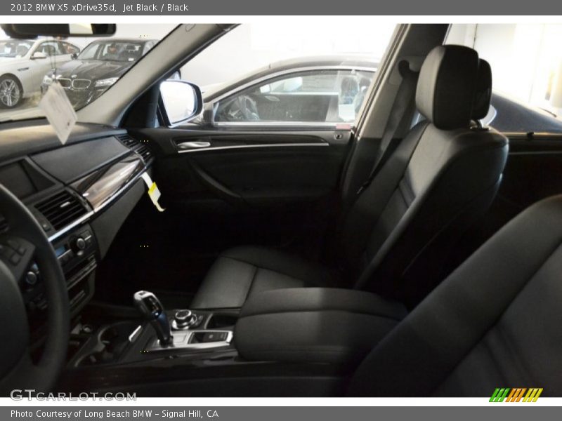 Jet Black / Black 2012 BMW X5 xDrive35d