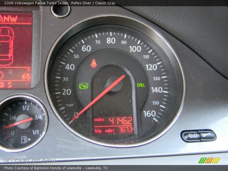 Reflex Silver / Classic Gray 2008 Volkswagen Passat Turbo Sedan