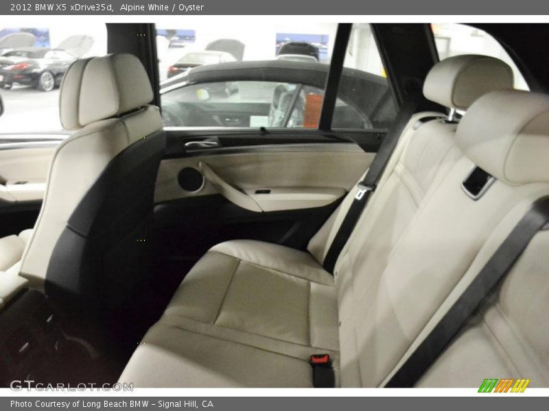 Alpine White / Oyster 2012 BMW X5 xDrive35d