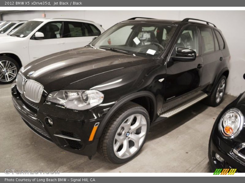Jet Black / Black 2012 BMW X5 xDrive35d