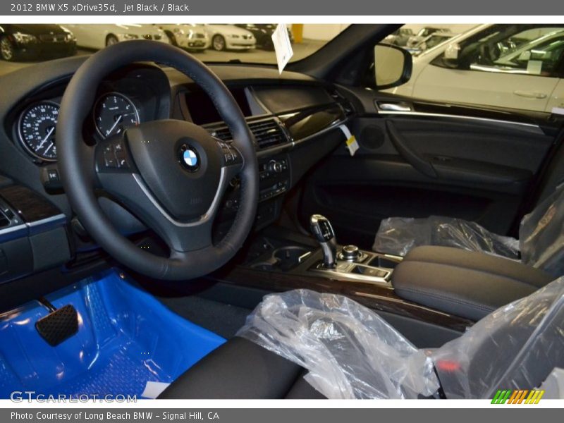 Jet Black / Black 2012 BMW X5 xDrive35d