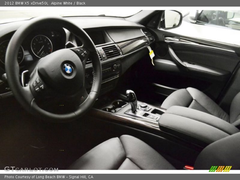  2012 X5 xDrive50i Black Interior