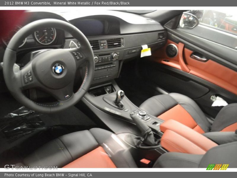 Fox Red/Black/Black Interior - 2012 M3 Convertible 