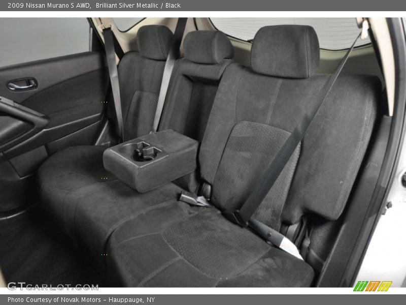 Brilliant Silver Metallic / Black 2009 Nissan Murano S AWD