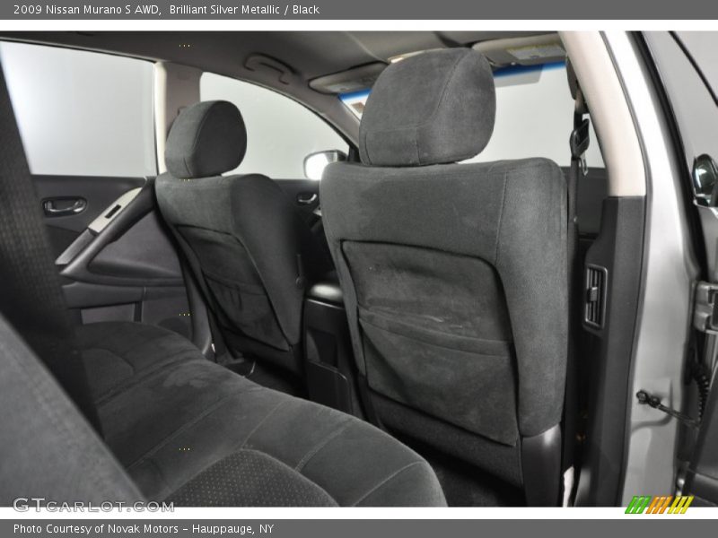 Brilliant Silver Metallic / Black 2009 Nissan Murano S AWD