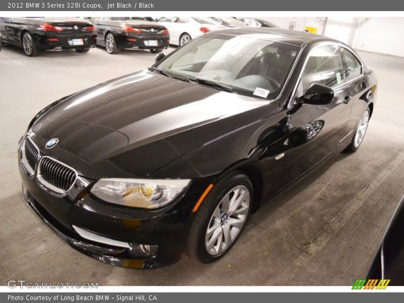 Jet Black / Black 2012 BMW 3 Series 328i Coupe