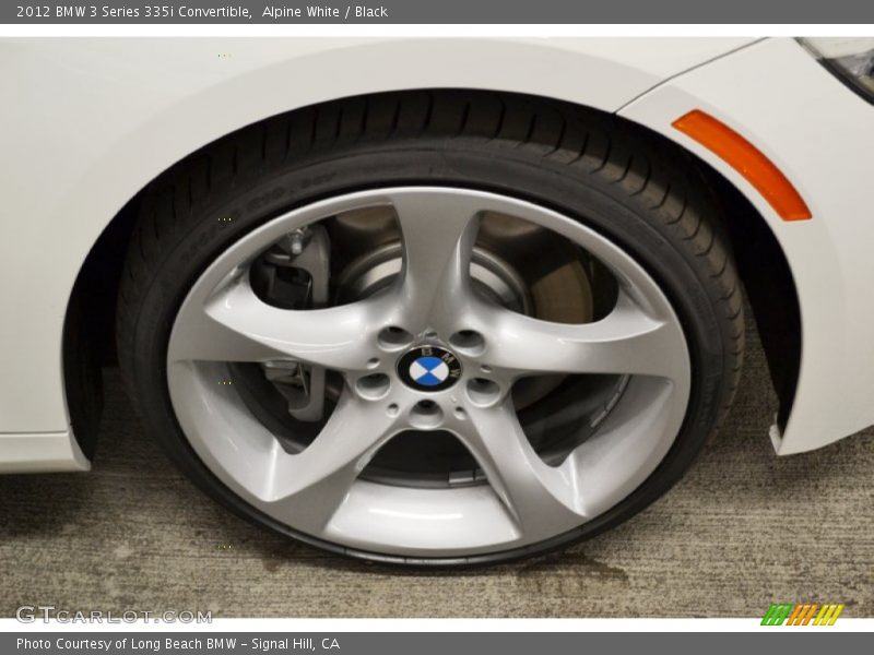 Alpine White / Black 2012 BMW 3 Series 335i Convertible