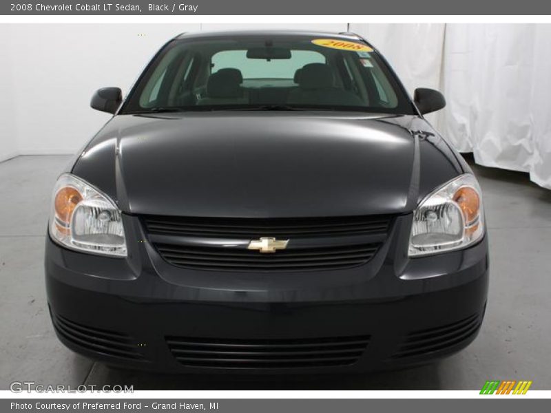 Black / Gray 2008 Chevrolet Cobalt LT Sedan