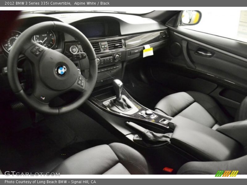 Alpine White / Black 2012 BMW 3 Series 335i Convertible