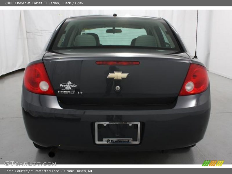 Black / Gray 2008 Chevrolet Cobalt LT Sedan