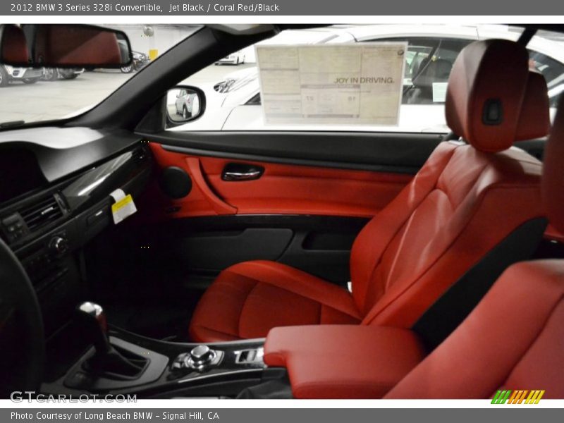  2012 3 Series 328i Convertible Coral Red/Black Interior
