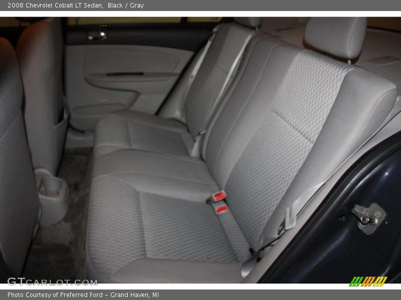 Black / Gray 2008 Chevrolet Cobalt LT Sedan