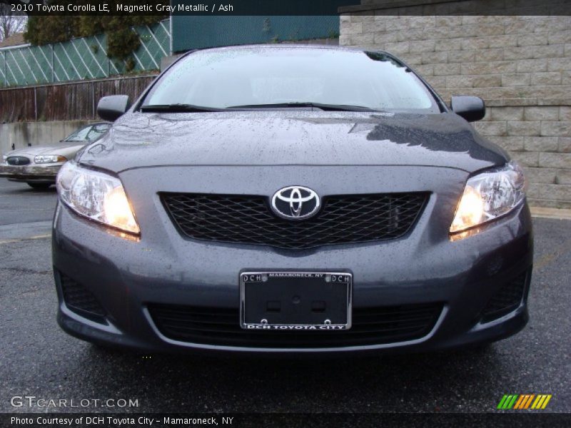 Magnetic Gray Metallic / Ash 2010 Toyota Corolla LE