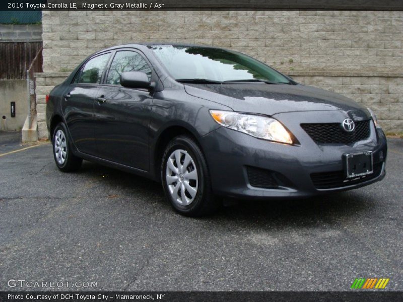 Magnetic Gray Metallic / Ash 2010 Toyota Corolla LE