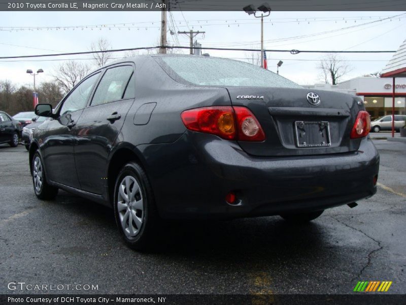Magnetic Gray Metallic / Ash 2010 Toyota Corolla LE