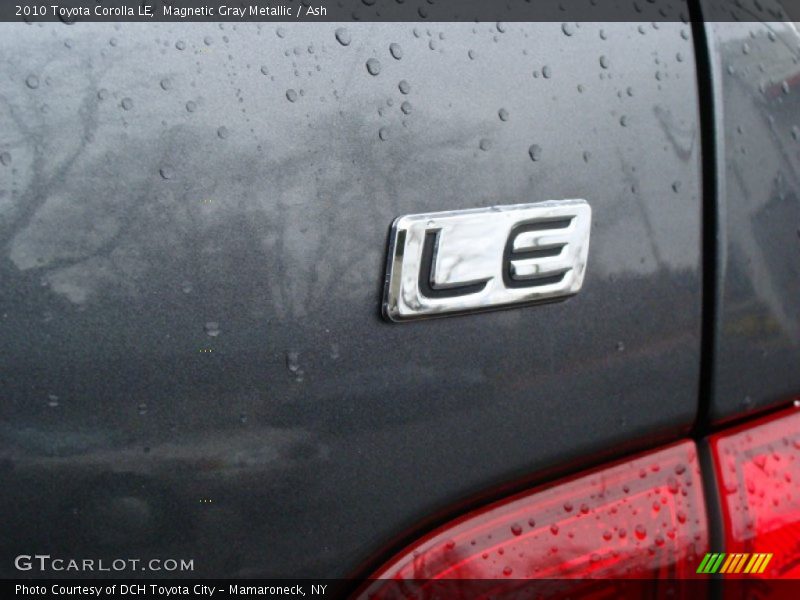 Magnetic Gray Metallic / Ash 2010 Toyota Corolla LE