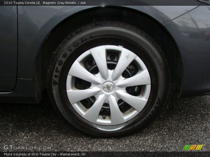Magnetic Gray Metallic / Ash 2010 Toyota Corolla LE