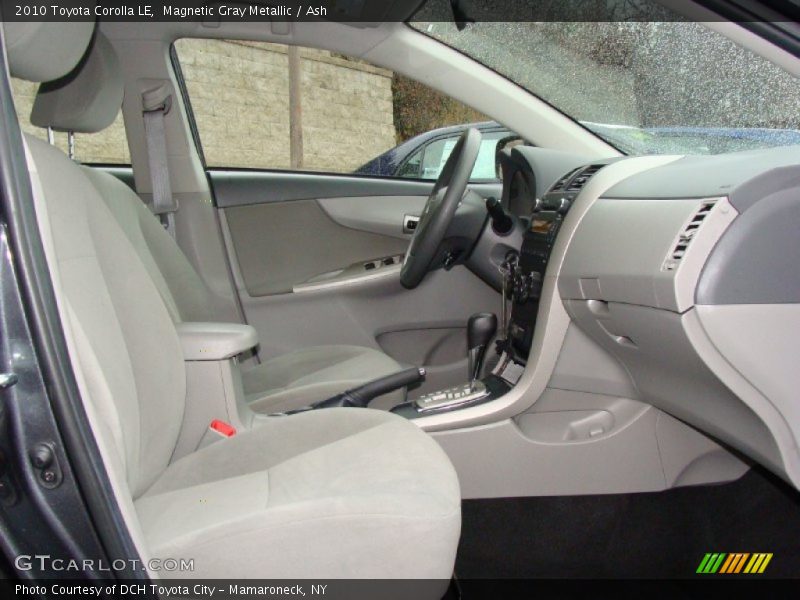 Magnetic Gray Metallic / Ash 2010 Toyota Corolla LE