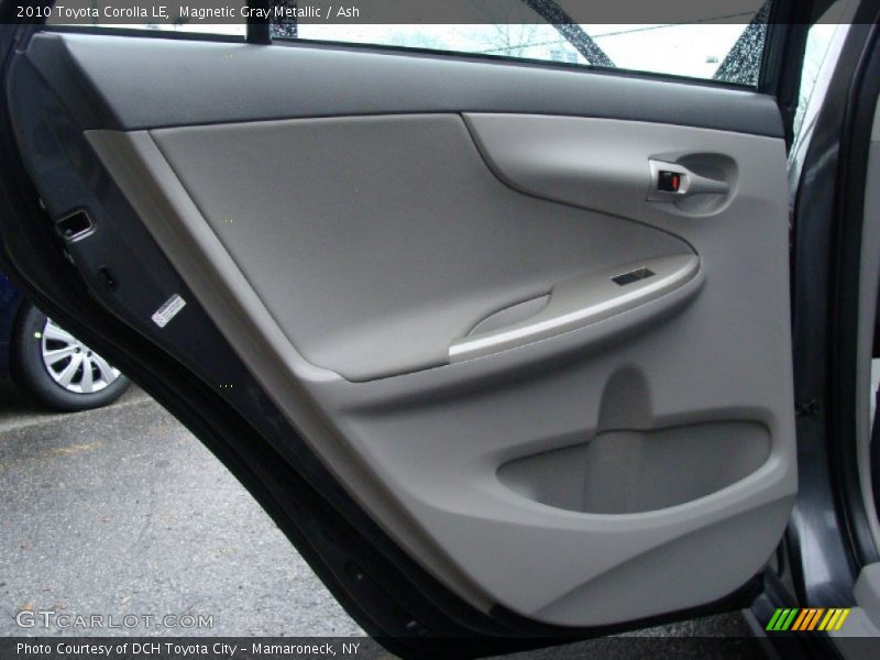 Magnetic Gray Metallic / Ash 2010 Toyota Corolla LE