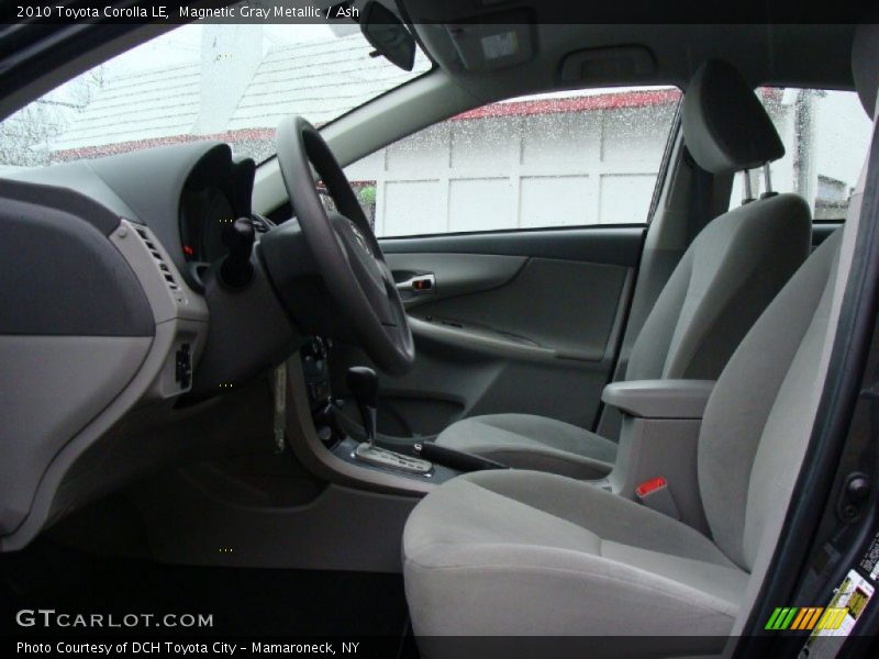 Magnetic Gray Metallic / Ash 2010 Toyota Corolla LE
