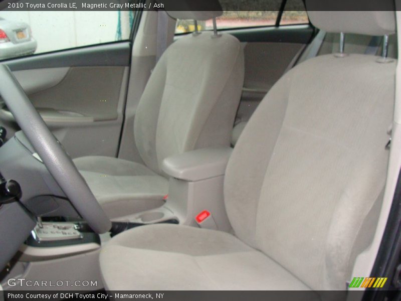 Magnetic Gray Metallic / Ash 2010 Toyota Corolla LE