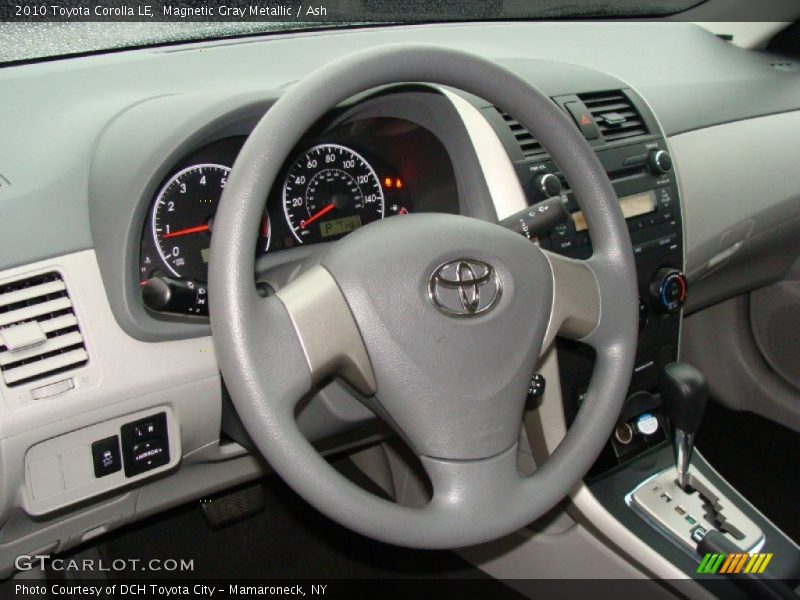 Magnetic Gray Metallic / Ash 2010 Toyota Corolla LE