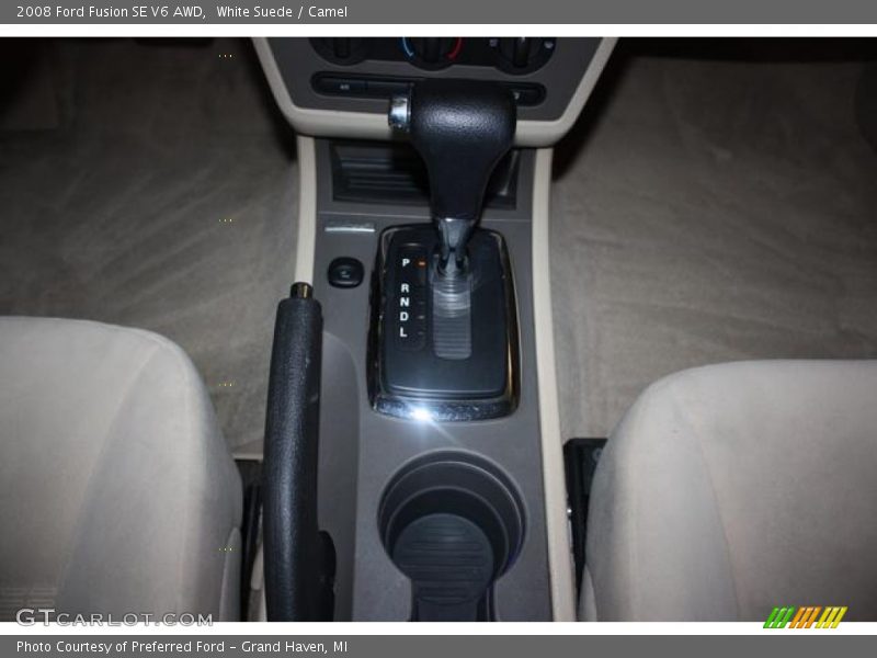White Suede / Camel 2008 Ford Fusion SE V6 AWD