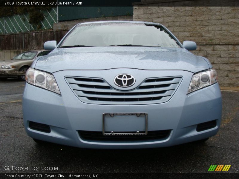 Sky Blue Pearl / Ash 2009 Toyota Camry LE