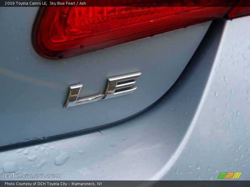 Sky Blue Pearl / Ash 2009 Toyota Camry LE