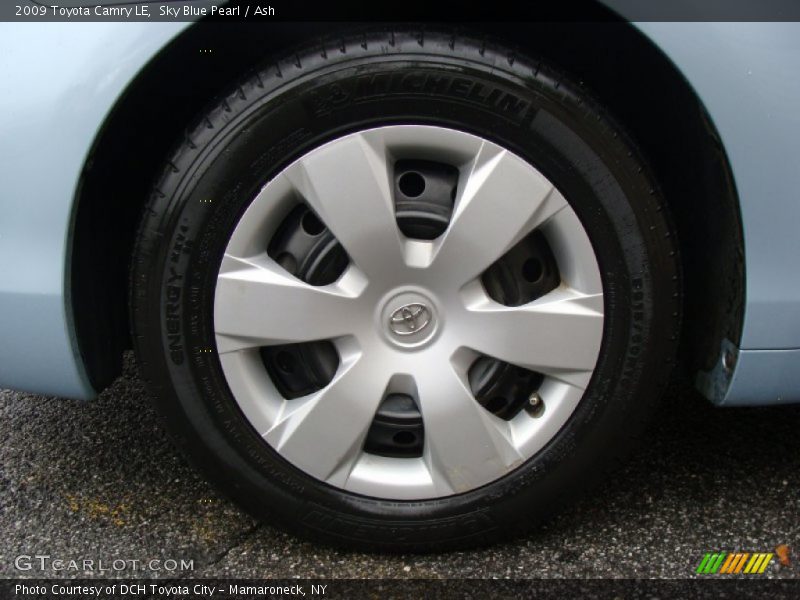 Sky Blue Pearl / Ash 2009 Toyota Camry LE