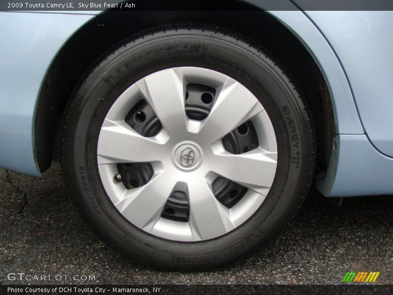 Sky Blue Pearl / Ash 2009 Toyota Camry LE