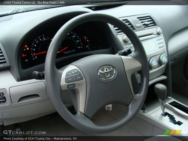 Sky Blue Pearl / Ash 2009 Toyota Camry LE