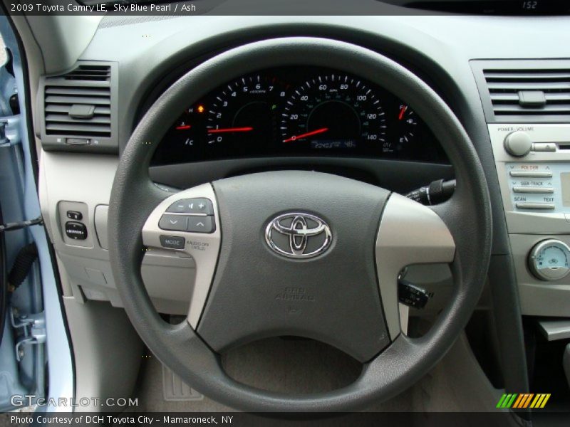 Sky Blue Pearl / Ash 2009 Toyota Camry LE