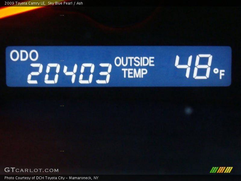 Sky Blue Pearl / Ash 2009 Toyota Camry LE