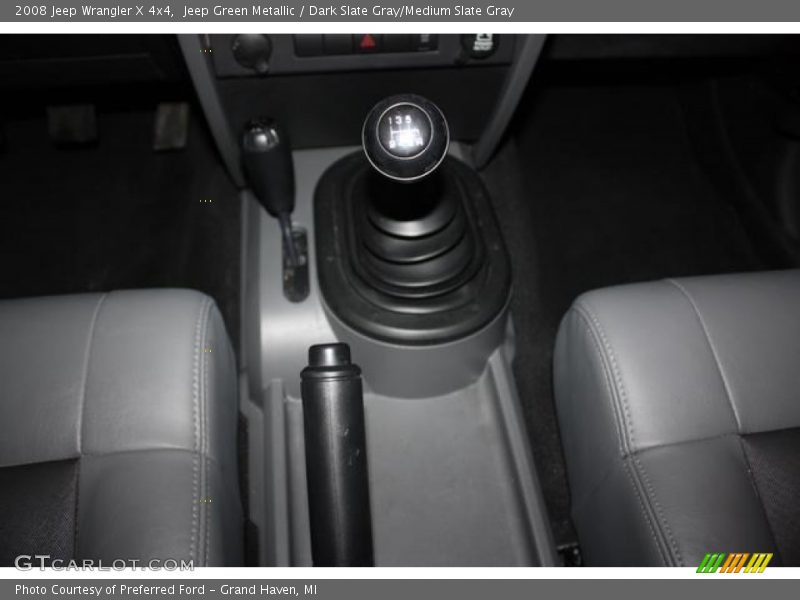 Jeep Green Metallic / Dark Slate Gray/Medium Slate Gray 2008 Jeep Wrangler X 4x4