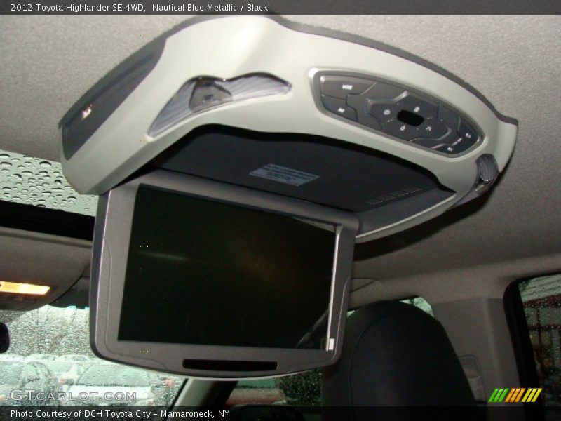 Nautical Blue Metallic / Black 2012 Toyota Highlander SE 4WD