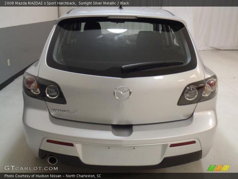Sunlight Silver Metallic / Black 2008 Mazda MAZDA3 s Sport Hatchback