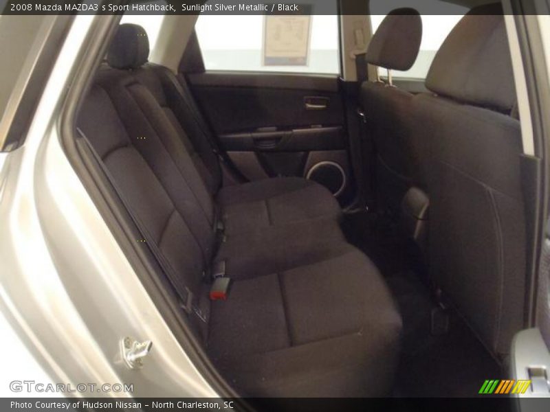 Sunlight Silver Metallic / Black 2008 Mazda MAZDA3 s Sport Hatchback