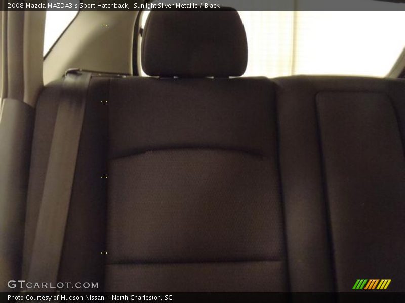 Sunlight Silver Metallic / Black 2008 Mazda MAZDA3 s Sport Hatchback