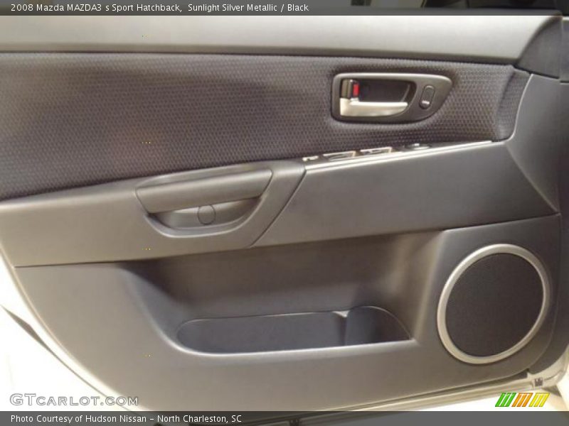 Sunlight Silver Metallic / Black 2008 Mazda MAZDA3 s Sport Hatchback