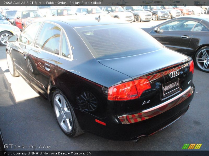 Brilliant Black / Black 2008 Audi A4 2.0T Special Edition Sedan