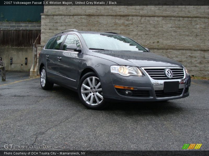 United Grey Metallic / Black 2007 Volkswagen Passat 3.6 4Motion Wagon