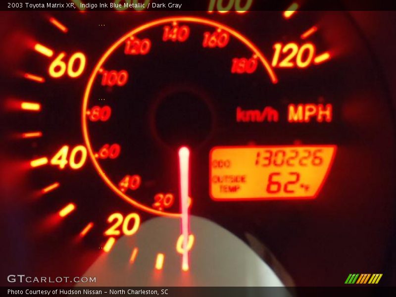 Indigo Ink Blue Metallic / Dark Gray 2003 Toyota Matrix XR