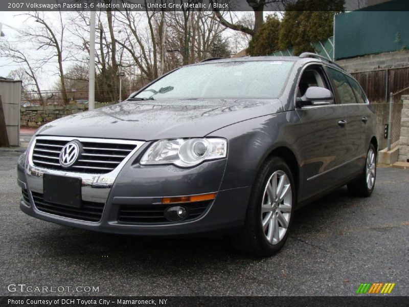 United Grey Metallic / Black 2007 Volkswagen Passat 3.6 4Motion Wagon