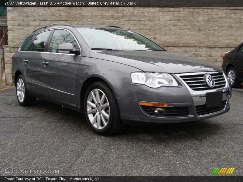 United Grey Metallic / Black 2007 Volkswagen Passat 3.6 4Motion Wagon