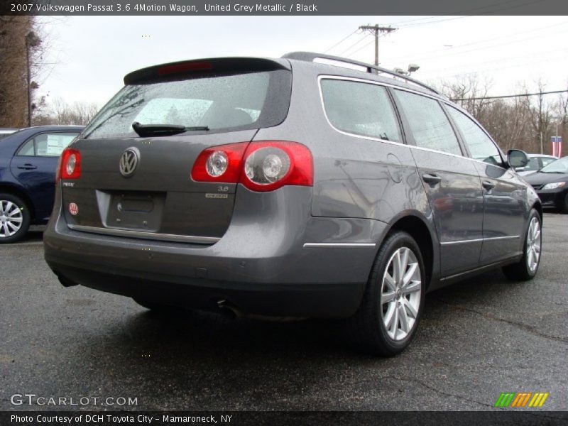 United Grey Metallic / Black 2007 Volkswagen Passat 3.6 4Motion Wagon